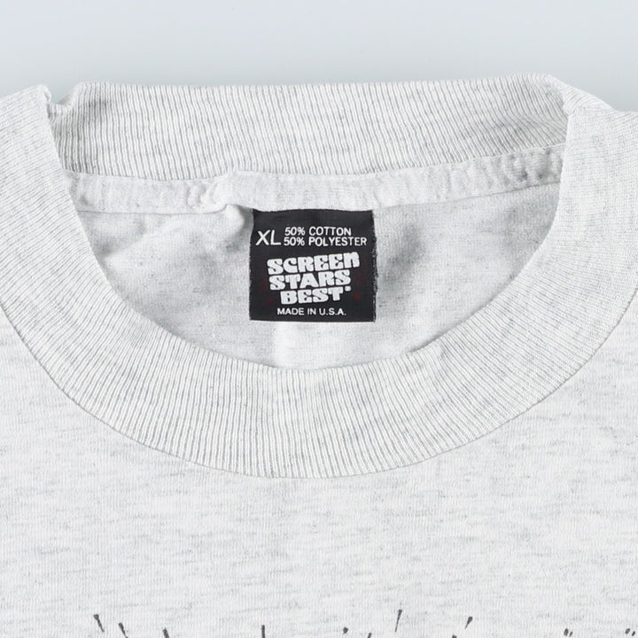90'S Screen Stars Kraft Foods Advertising T-Shirt, Made in USA, Men's XL equivalent, Vintage cotton gray type Vintage Second Hand