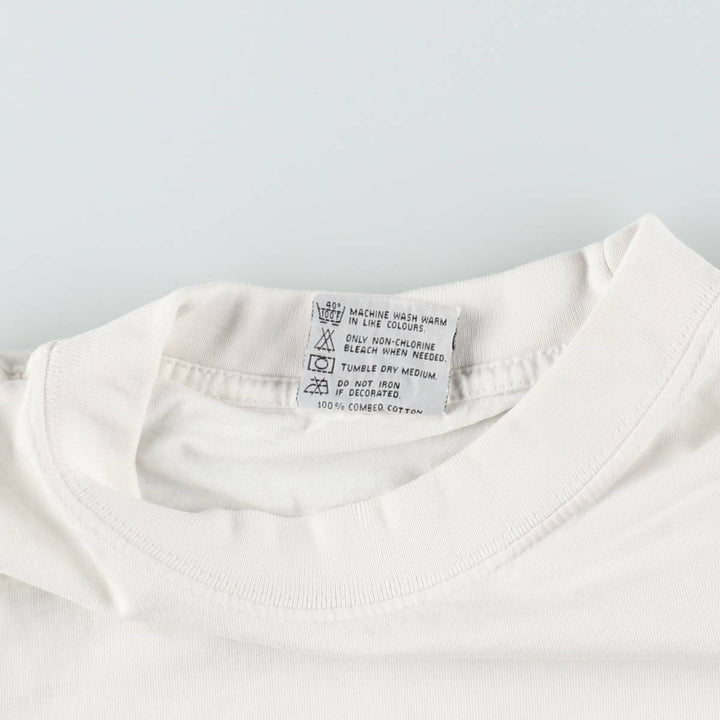 HARD ROCK CAFE Print Advertising T-Shirt (Men's Size M) cotton white type Vintage Second Hand