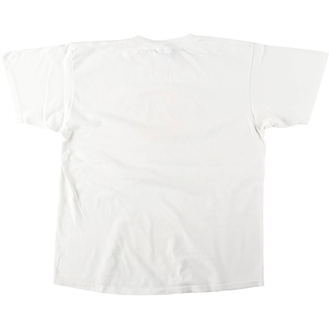 ~90'S Hard Rock Cafe Advertising T-Shirt, Made in USA, Men's XL equivalent, Vintage cotton white type Vintage Second Hand