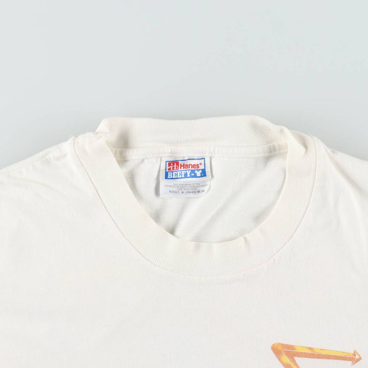 2000'S Hanes In-N-Out Burger advertising T-shirt, men's size M (approx.) cotton white type Vintage Second Hand