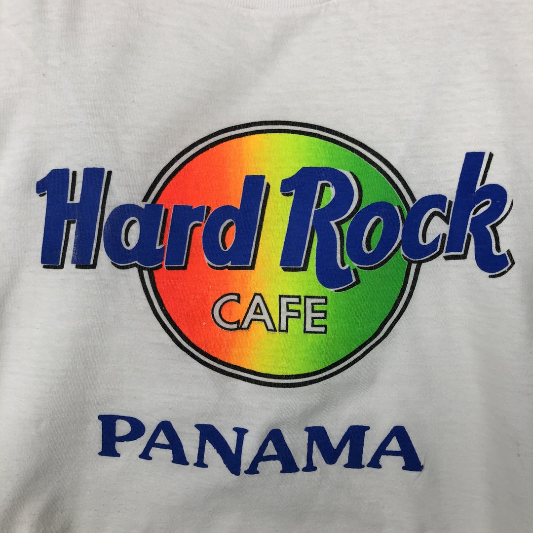 Vintage 90'S Hard Rock Cafe advertising t-shirt, men's size M. cotton white type Vintage Second Hand