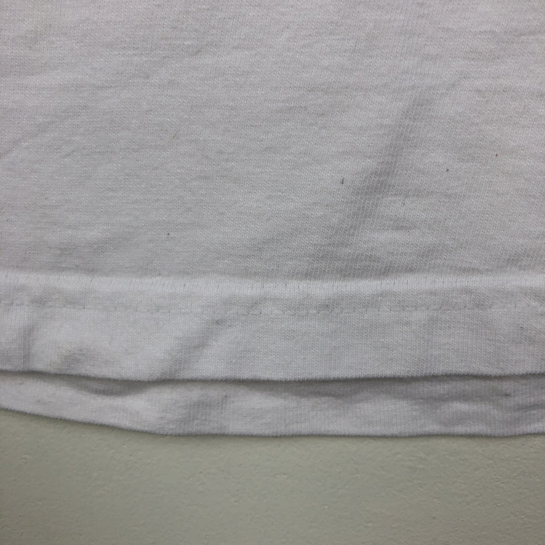 90'S Hard Rock Cafe Advertising T-Shirt, Men's XXL equivalent, Vintage cotton white type Vintage Second Hand