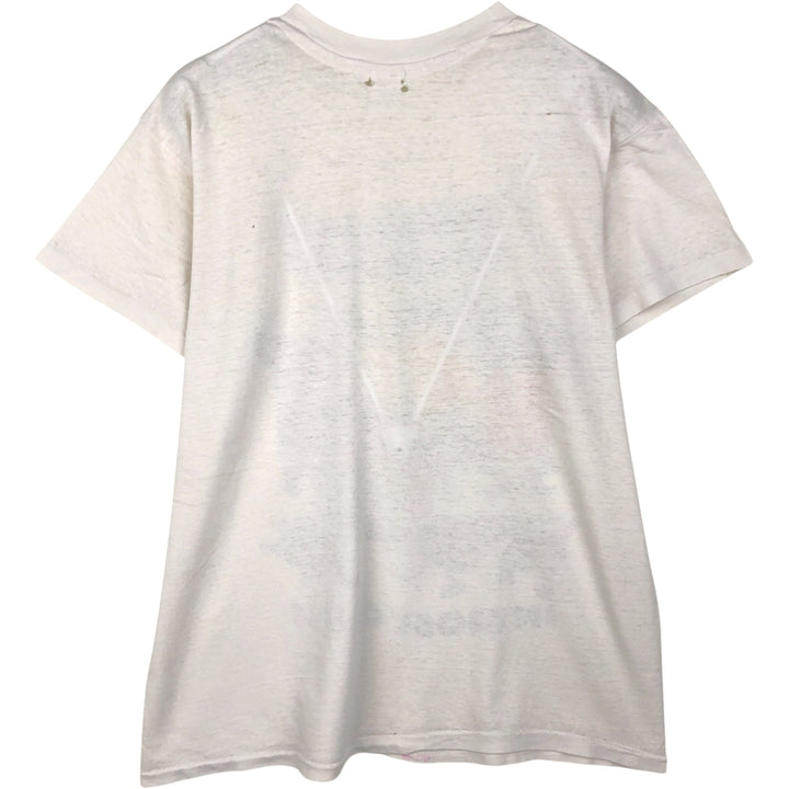 ~90'S Hanes HERSHEY'S Advertising T-Shirt, Made in USA, Men's Size M (approx.), Vintage cotton white type Vintage Second Hand