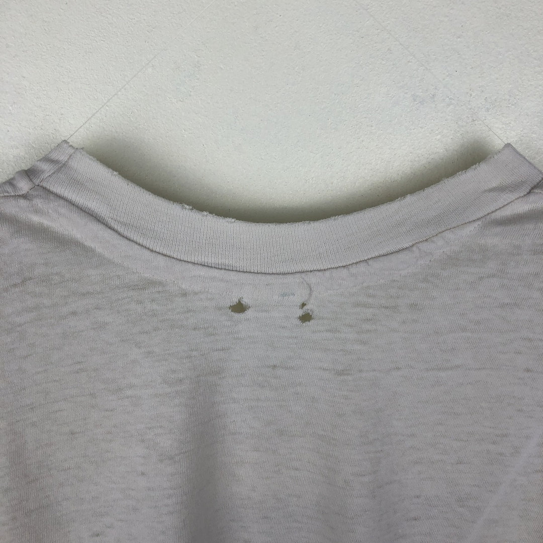 ~90'S Hanes HERSHEY'S Advertising T-Shirt, Made in USA, Men's Size M (approx.), Vintage cotton white type Vintage Second Hand