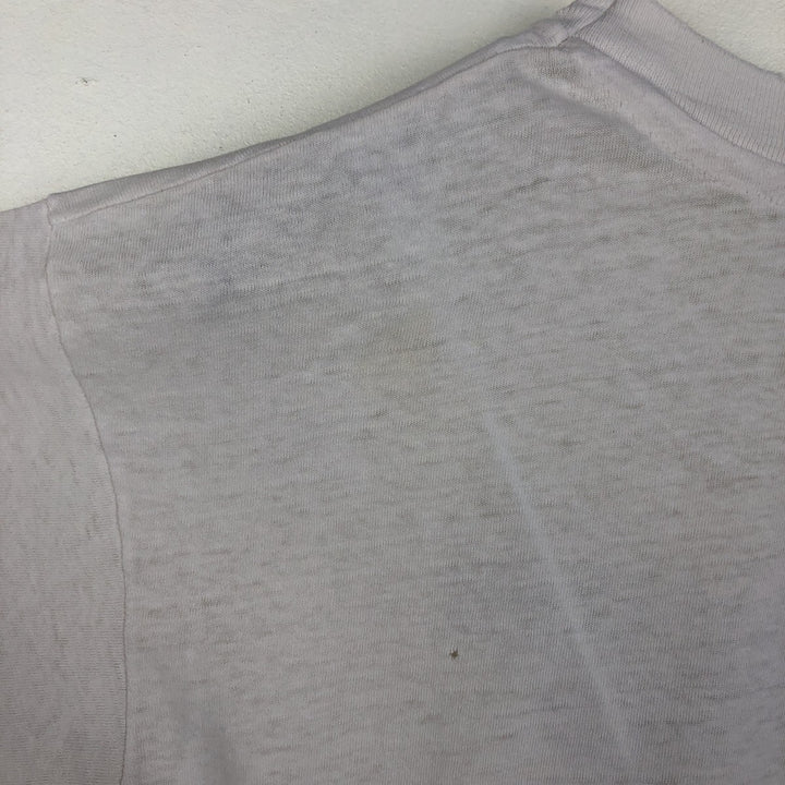 ~90'S Hanes HERSHEY'S Advertising T-Shirt, Made in USA, Men's Size M (approx.), Vintage cotton white type Vintage Second Hand