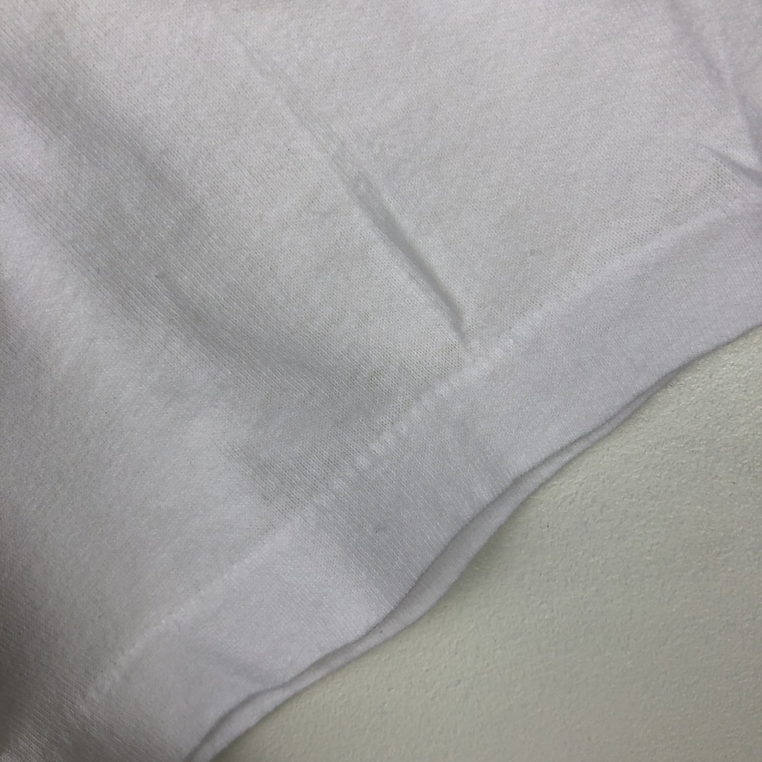 ~90'S Hanes Hard Rock Cafe Advertising T-Shirt, Made in USA, Men's XL equivalent, Vintage cotton white type Vintage Second Hand