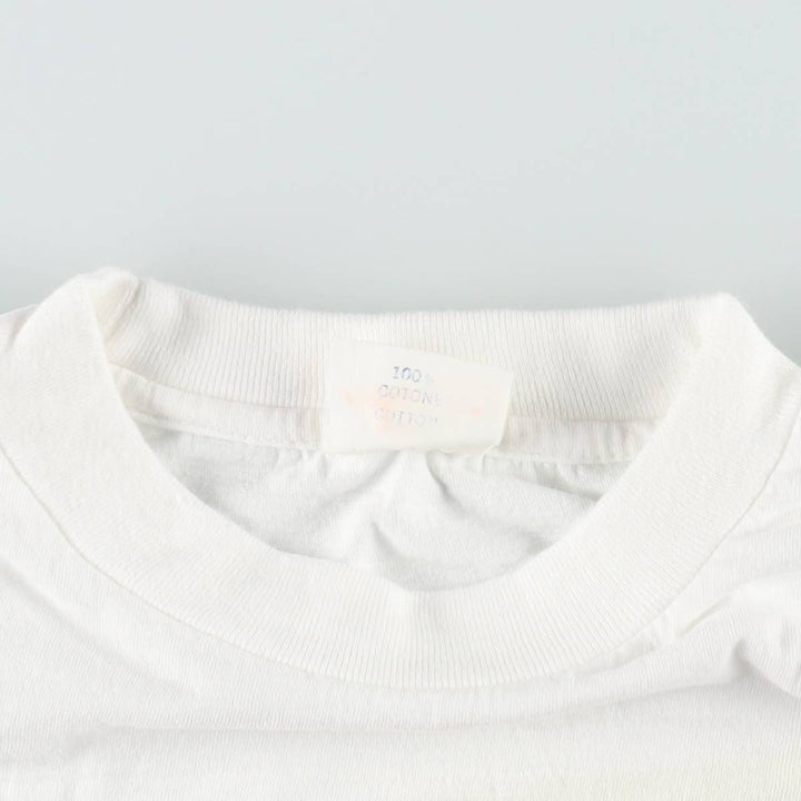 ~90'S Sun Müller advertising T-shirt, men's size L equivalent, vintage. cotton white type Vintage Second Hand