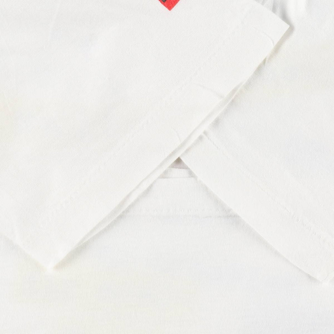 ~90'S Sun Müller advertising T-shirt, men's size L equivalent, vintage. cotton white type Vintage Second Hand