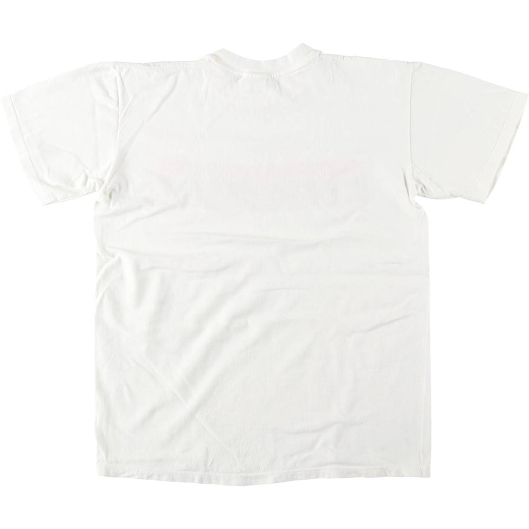 ~90'S Stedman FIRST FLORIDA BANK Advertising T-Shirt, Made in USA, Men's Size M (Equivalent), Vintage cotton white type Vintage Second Hand