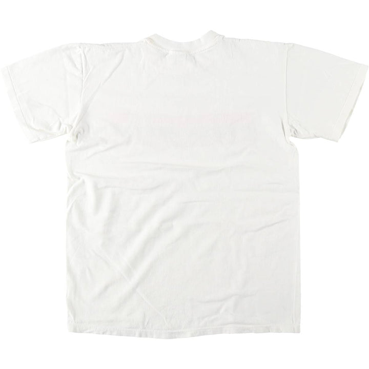 ~90'S Stedman FIRST FLORIDA BANK Advertising T-Shirt, Made in USA, Men's Size M (Equivalent), Vintage cotton white type Vintage Second Hand