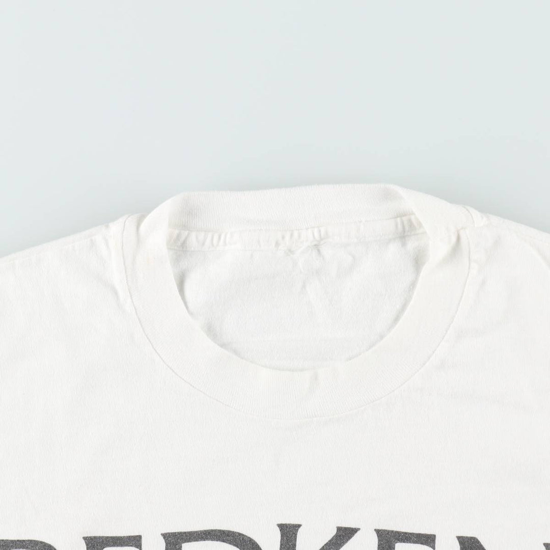 Vintage REDKEN advertising T-shirt from the 1990s, men's size M equivalent. unclear white type Vintage Second Hand