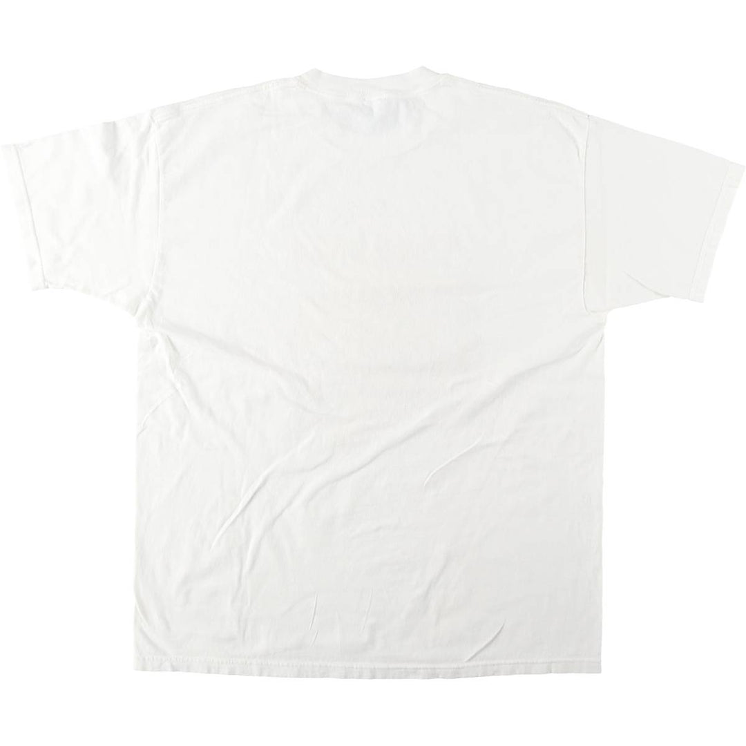 Delta Corona Extra Advertising T-Shirt, Made in USA, Men's Size XL (approx.) cotton white type Vintage Second Hand