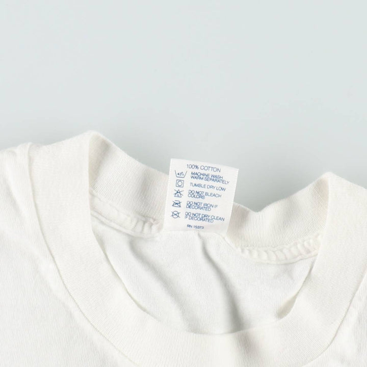 Delta Corona Extra Advertising T-Shirt, Made in USA, Men's Size XL (approx.) cotton white type Vintage Second Hand