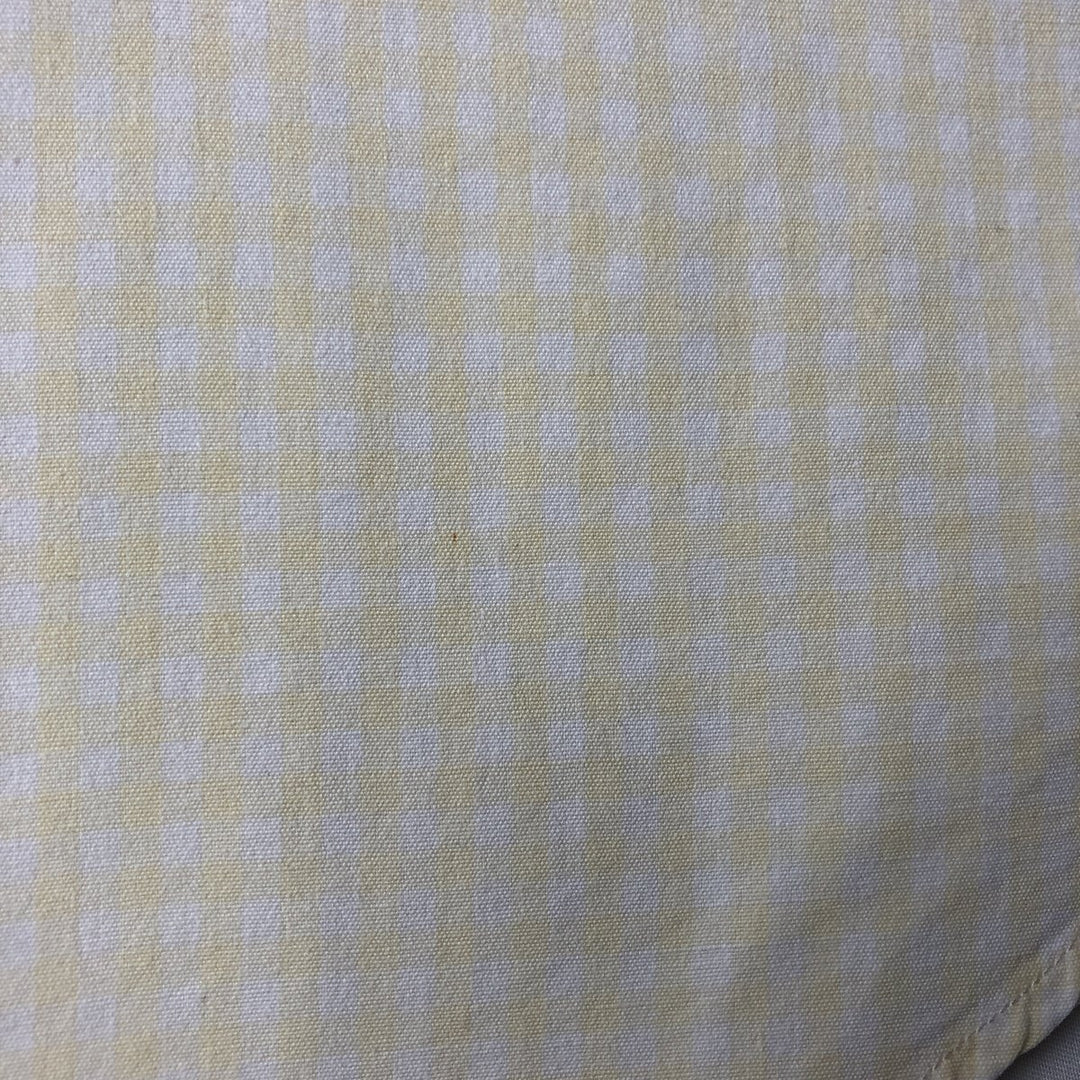 Ralph Lauren RALPH LAUREN GOLF TILDEN Gingham check short sleeve button down check shirt Men's L size cotton yellow type Vintage Second Hand