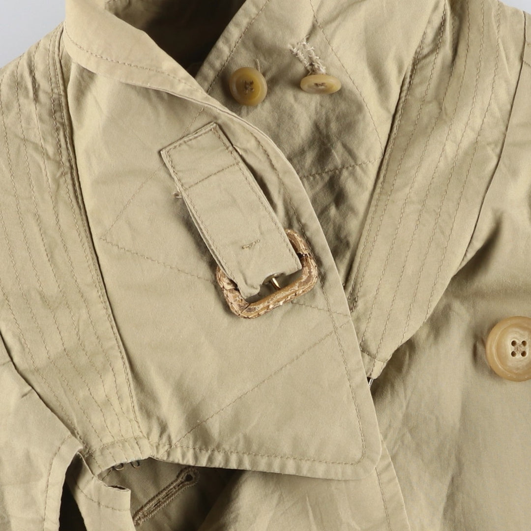 Ralph Lauren POLO by Ralph Lauren Trench Coat, Men's Size XXL (approx.) cotton Beige type Vintage Second Hand