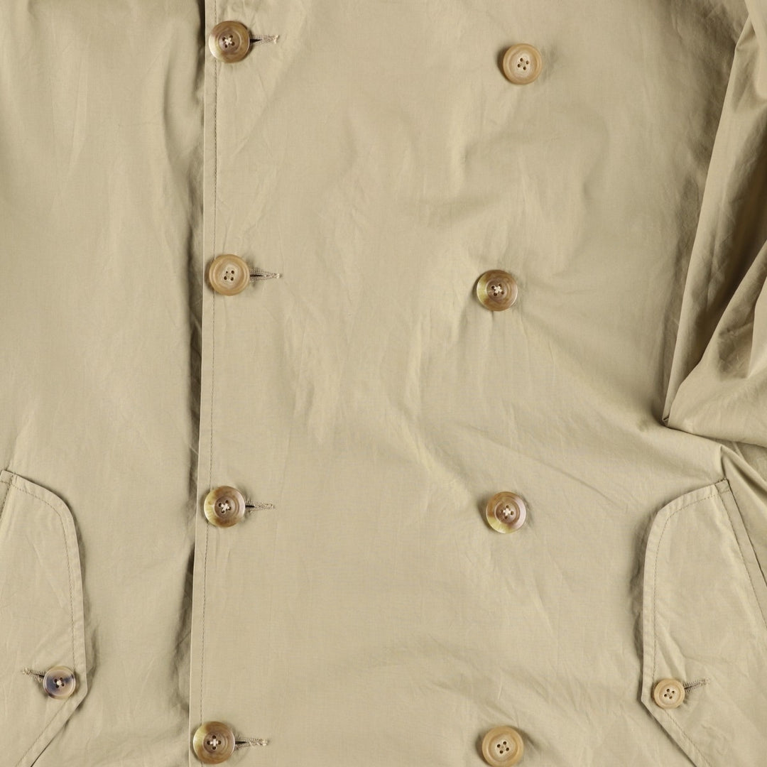 Ralph Lauren POLO by Ralph Lauren Trench Coat, Men's Size XXL (approx.) cotton Beige type Vintage Second Hand