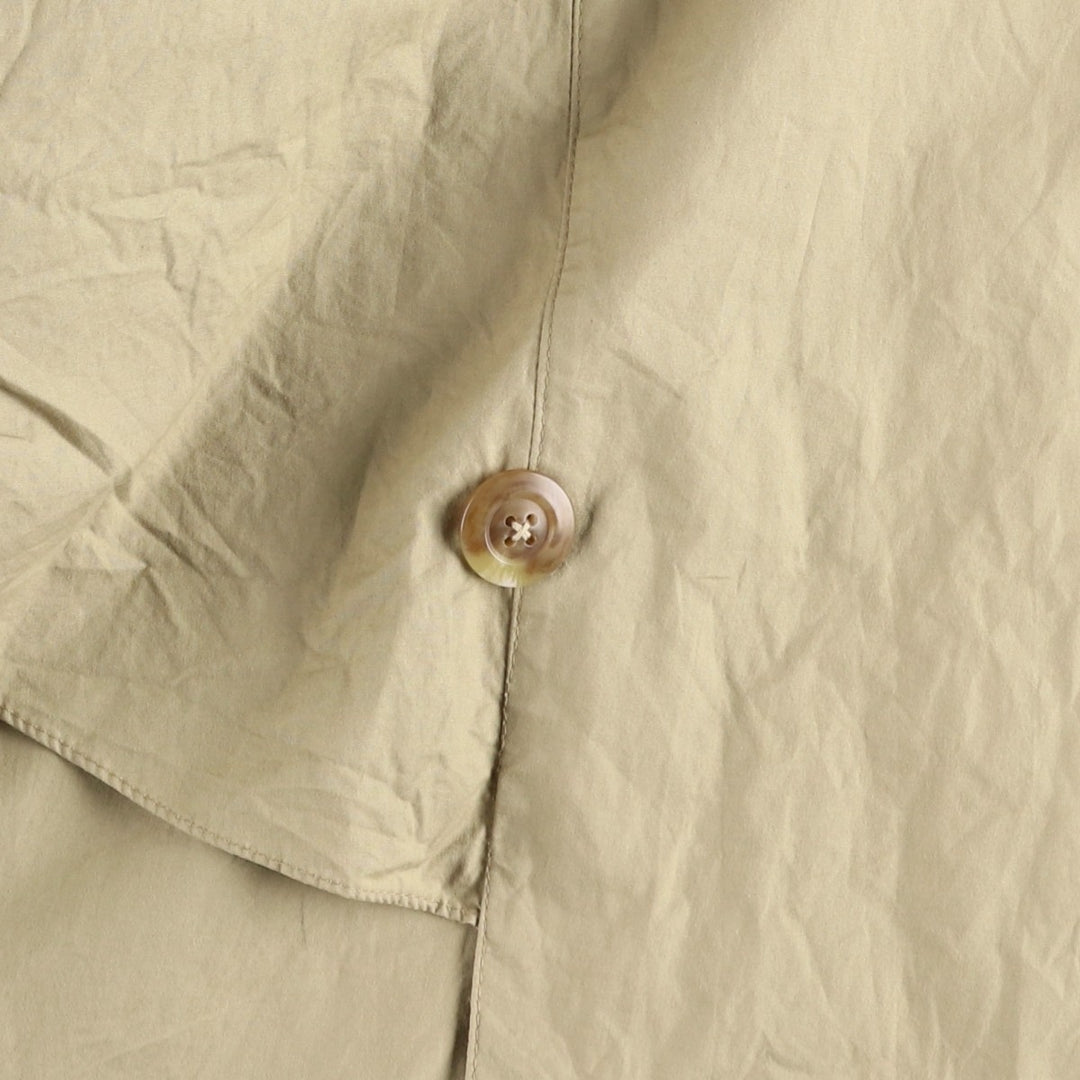 Ralph Lauren POLO by Ralph Lauren Trench Coat, Men's Size XXL (approx.) cotton Beige type Vintage Second Hand