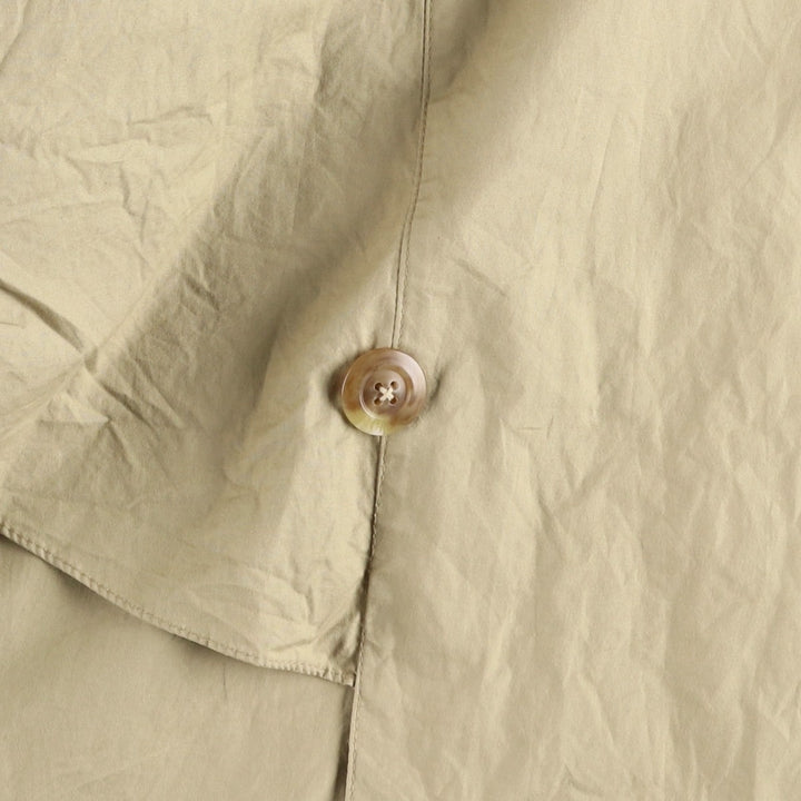 Ralph Lauren POLO by Ralph Lauren Trench Coat, Men's Size XXL (approx.) cotton Beige type Vintage Second Hand