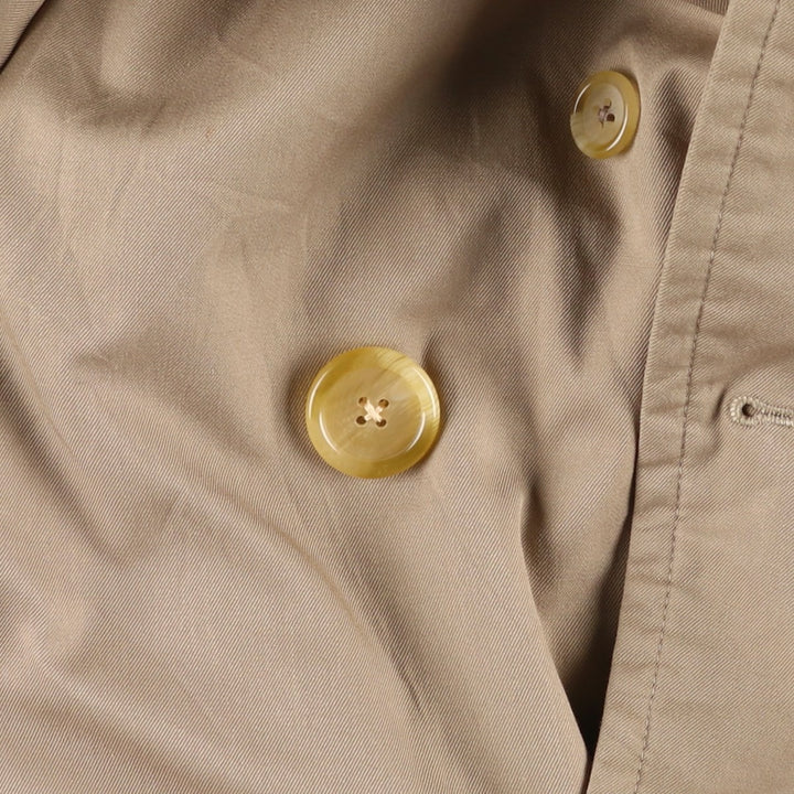 Burberry's trench coat, made in England, size L cotton Beige type Vintage Second Hand