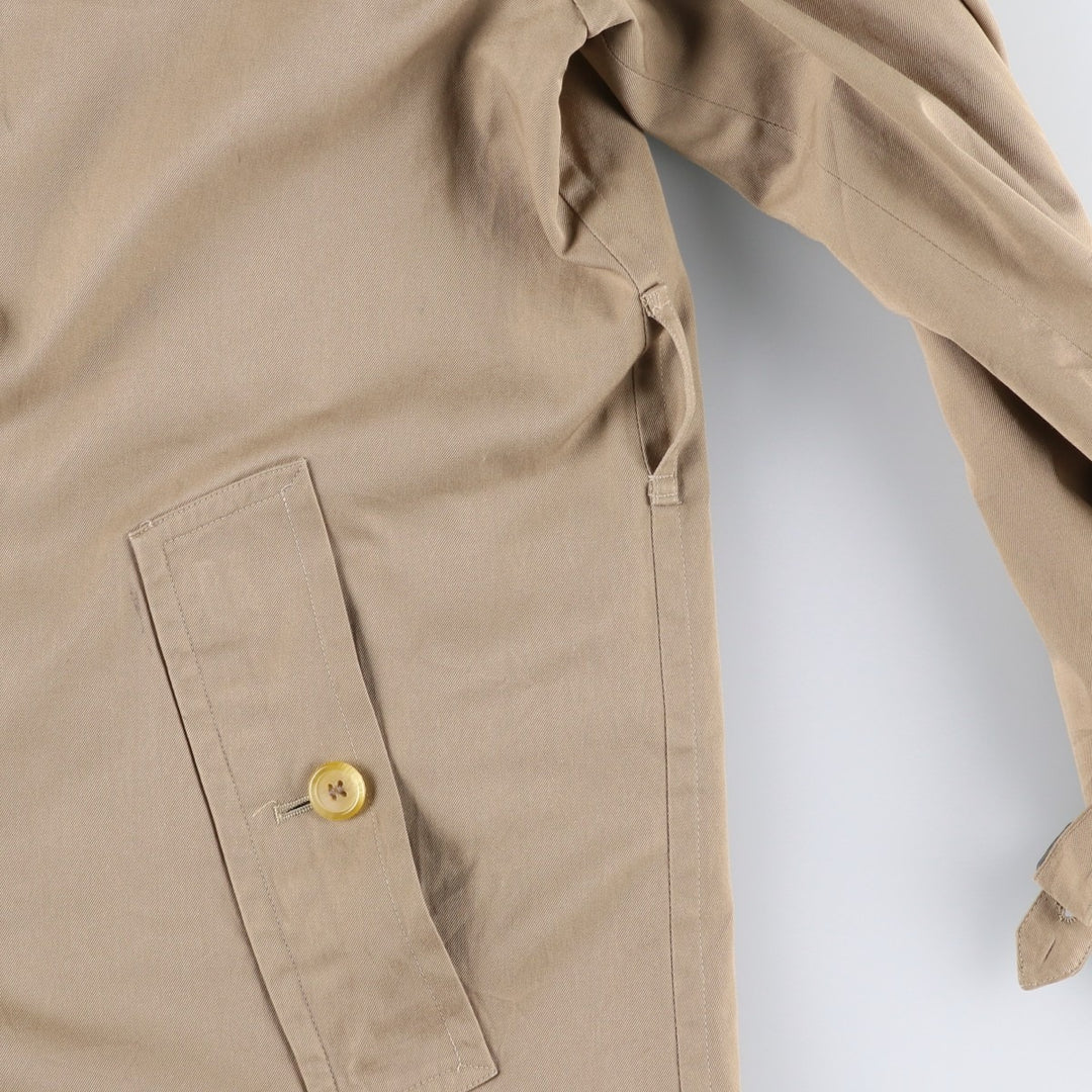 Burberry's trench coat, made in England, size L cotton Beige type Vintage Second Hand