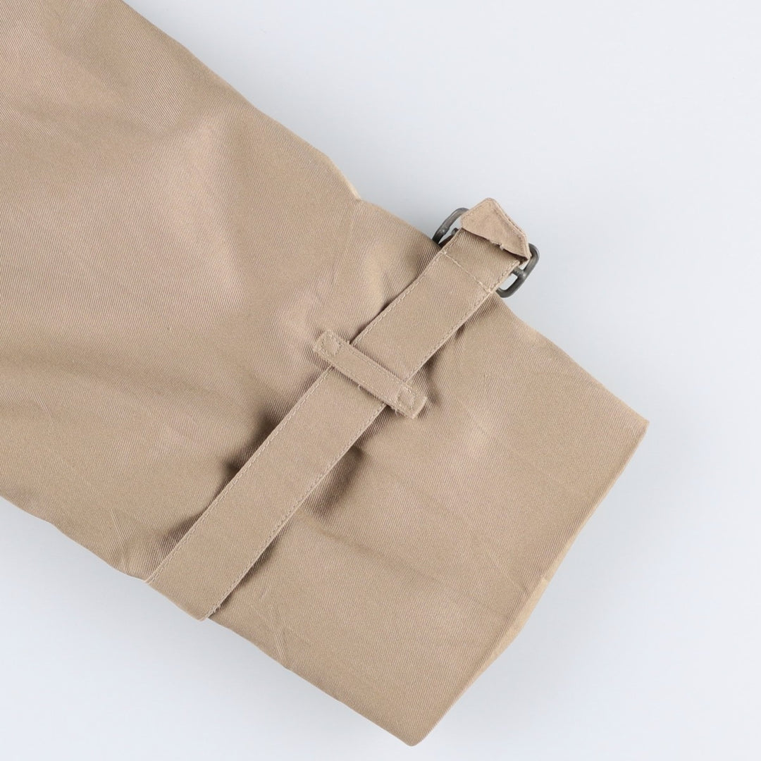 Burberry's trench coat, made in England, size L cotton Beige type Vintage Second Hand