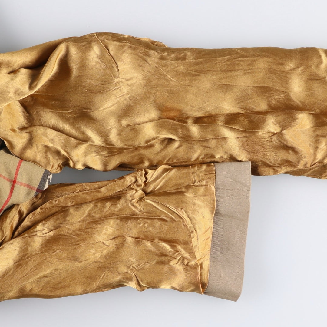 Burberry's trench coat, made in England, size L cotton Beige type Vintage Second Hand