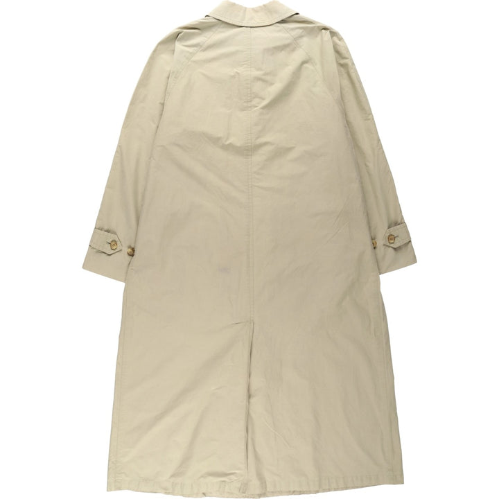 Burberry's Balmacaan Coat (Men's XXL equivalent) cotton Beige type Vintage Second Hand