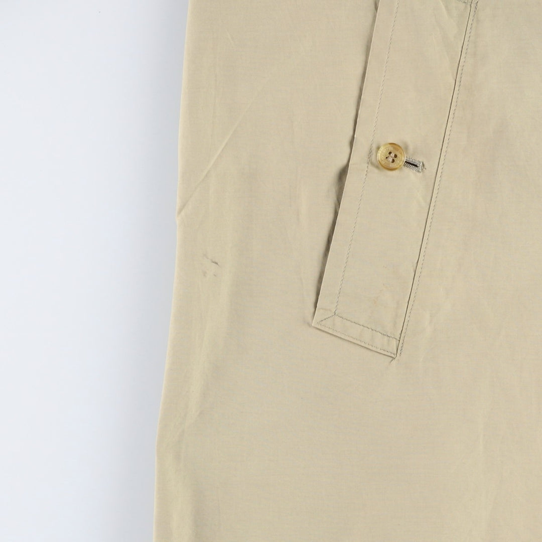 Burberry's Balmacaan Coat (Men's XXL equivalent) cotton Beige type Vintage Second Hand
