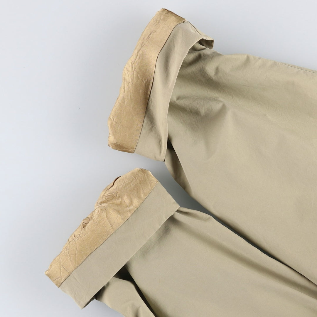 Burberry's Balmacaan Coat (Men's XXL equivalent) cotton Beige type Vintage Second Hand