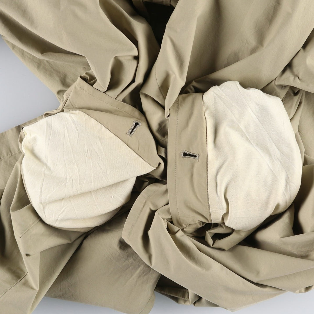 Burberry's Balmacaan Coat (Men's XXL equivalent) cotton Beige type Vintage Second Hand
