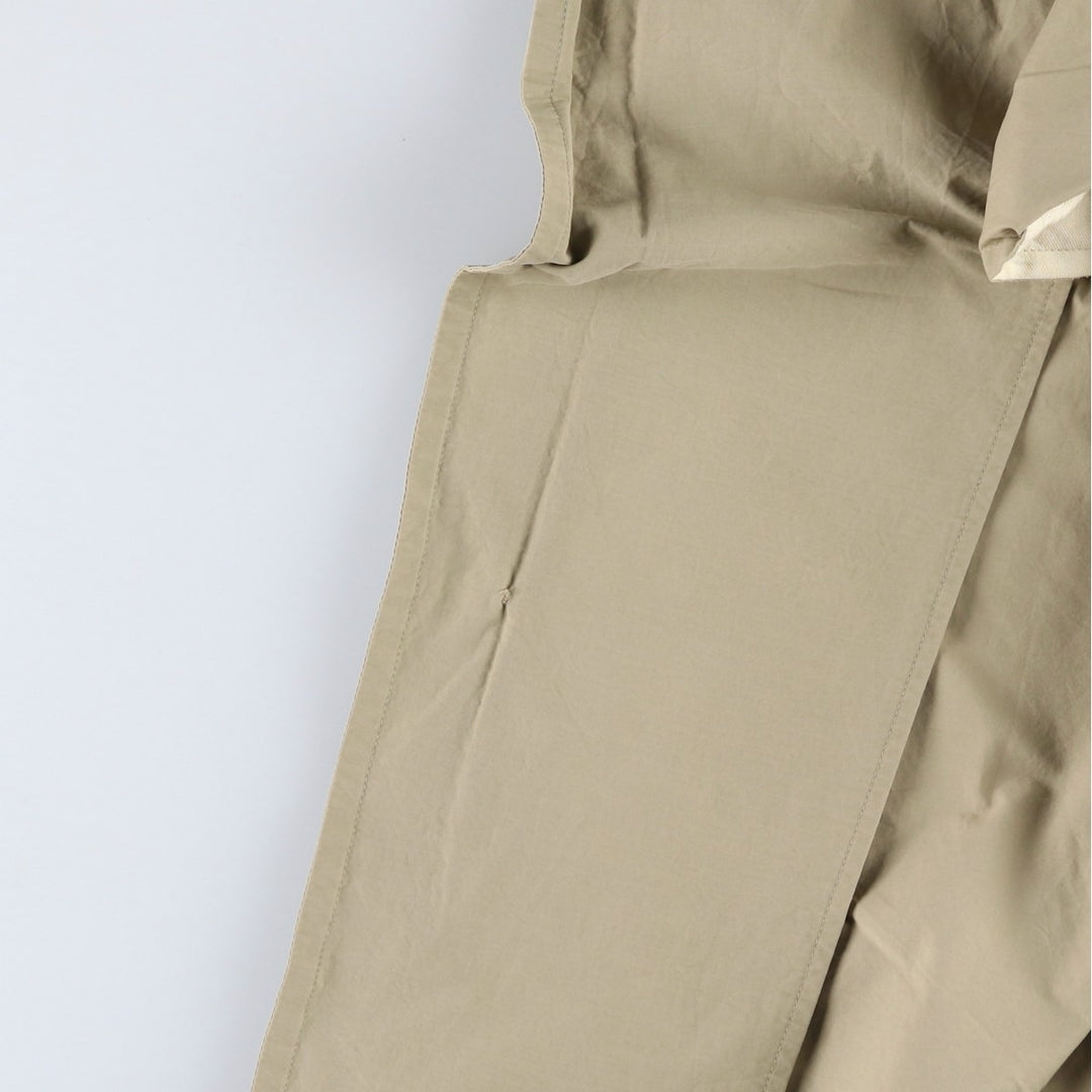 Burberry's Balmacaan Coat (Men's XXL equivalent) cotton Beige type Vintage Second Hand