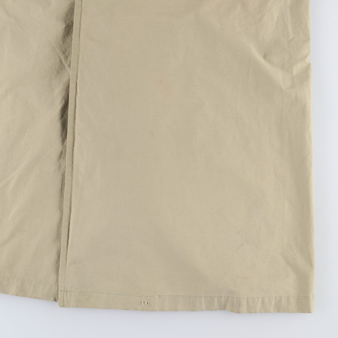 Burberry's Balmacaan Coat (Men's XXL equivalent) cotton Beige type Vintage Second Hand