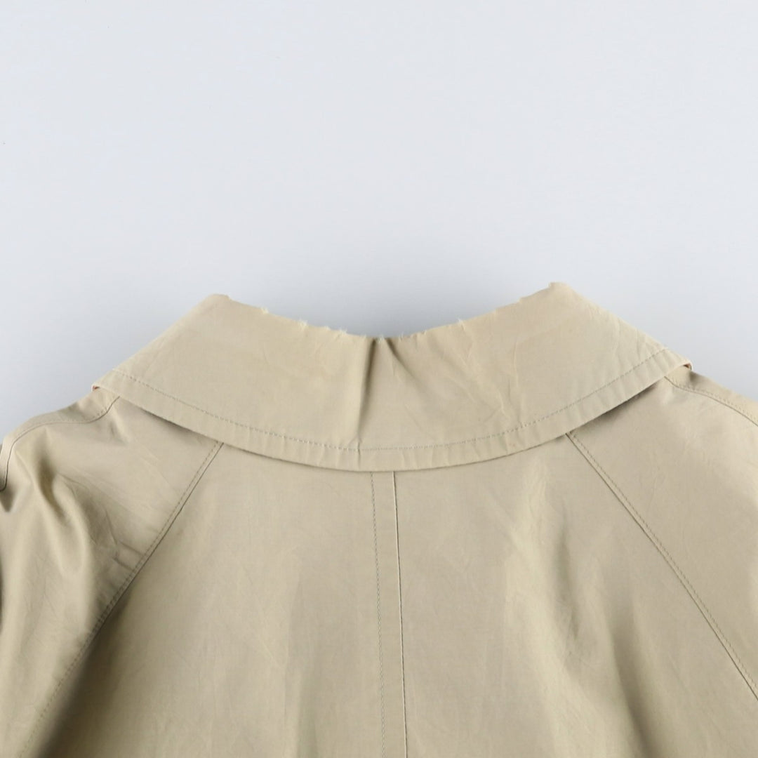 Burberry's Balmacaan Coat (Men's XXL equivalent) cotton Beige type Vintage Second Hand