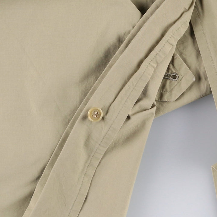 Burberry's Balmacaan Coat (Men's XXL equivalent) cotton Beige type Vintage Second Hand