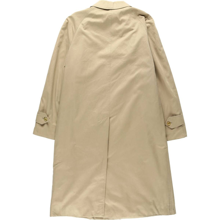 Burberry's Balmacaan Coat (Stand Collar Coat), Made in England, Men's Size M (approx.) wool Beige type Vintage Second Hand