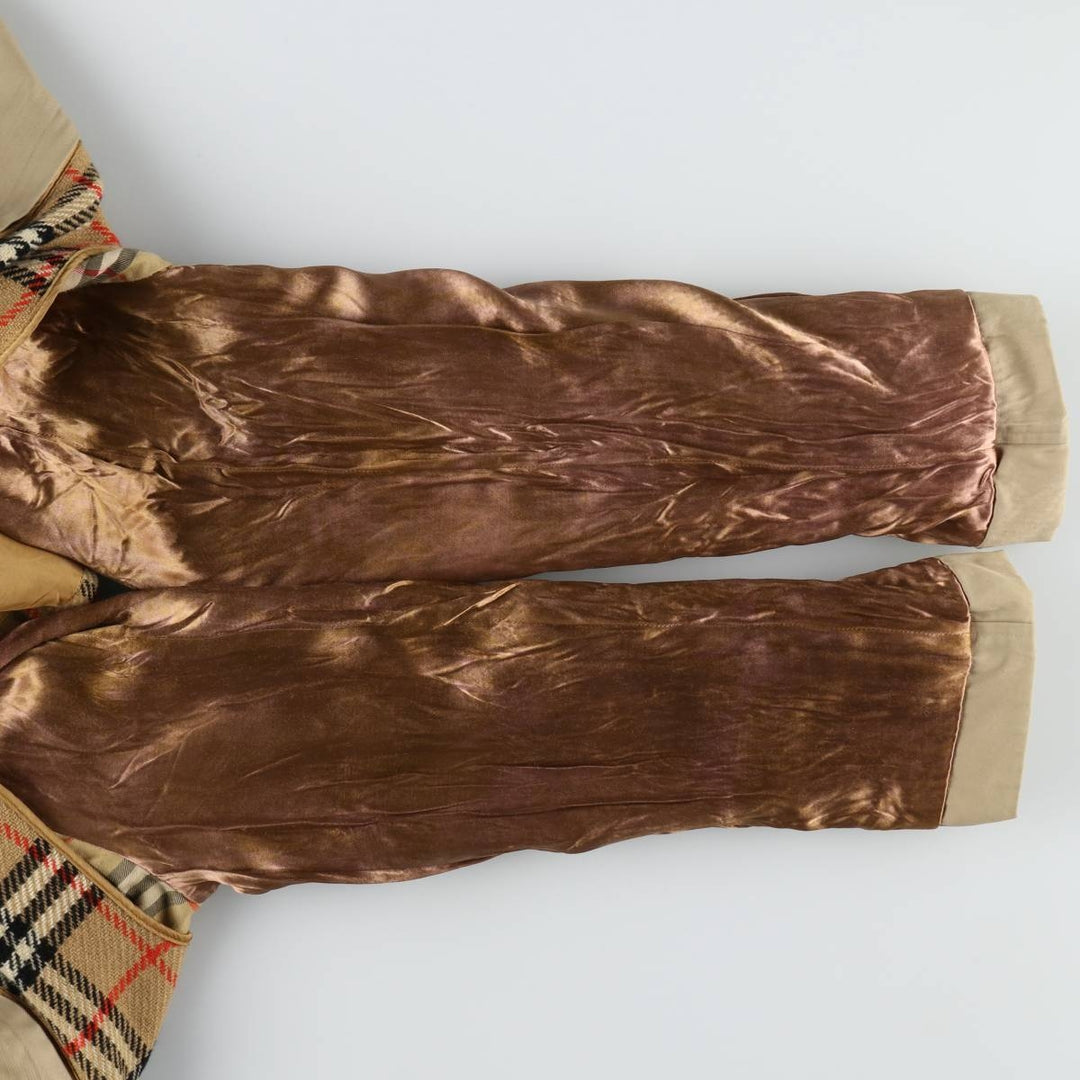 Burberry's Balmacaan Coat (Stand Collar Coat), Made in England, Men's Size M (approx.) wool Beige type Vintage Second Hand