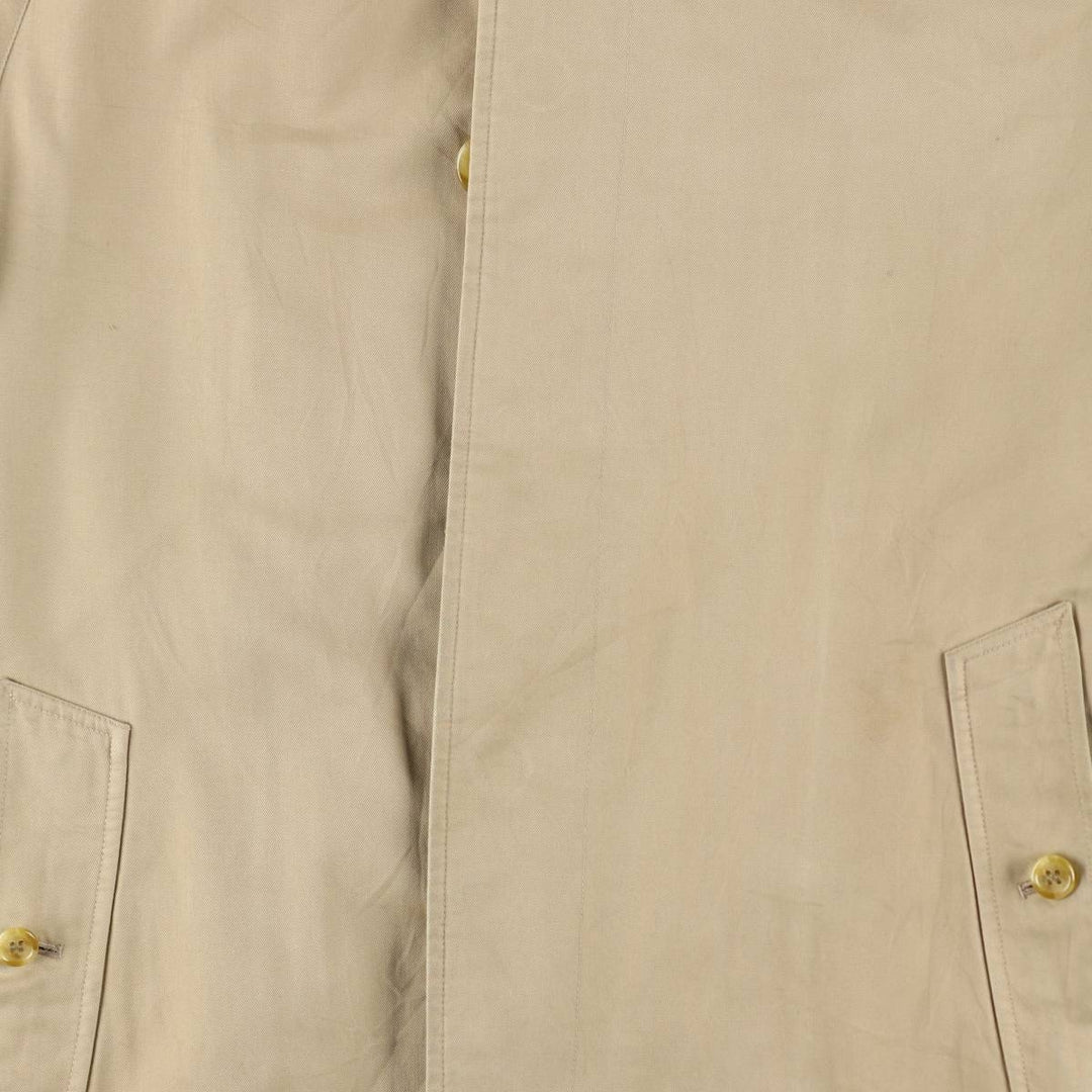 Burberry's Balmacaan Coat (Stand Collar Coat), Made in England, Men's Size M (approx.) wool Beige type Vintage Second Hand
