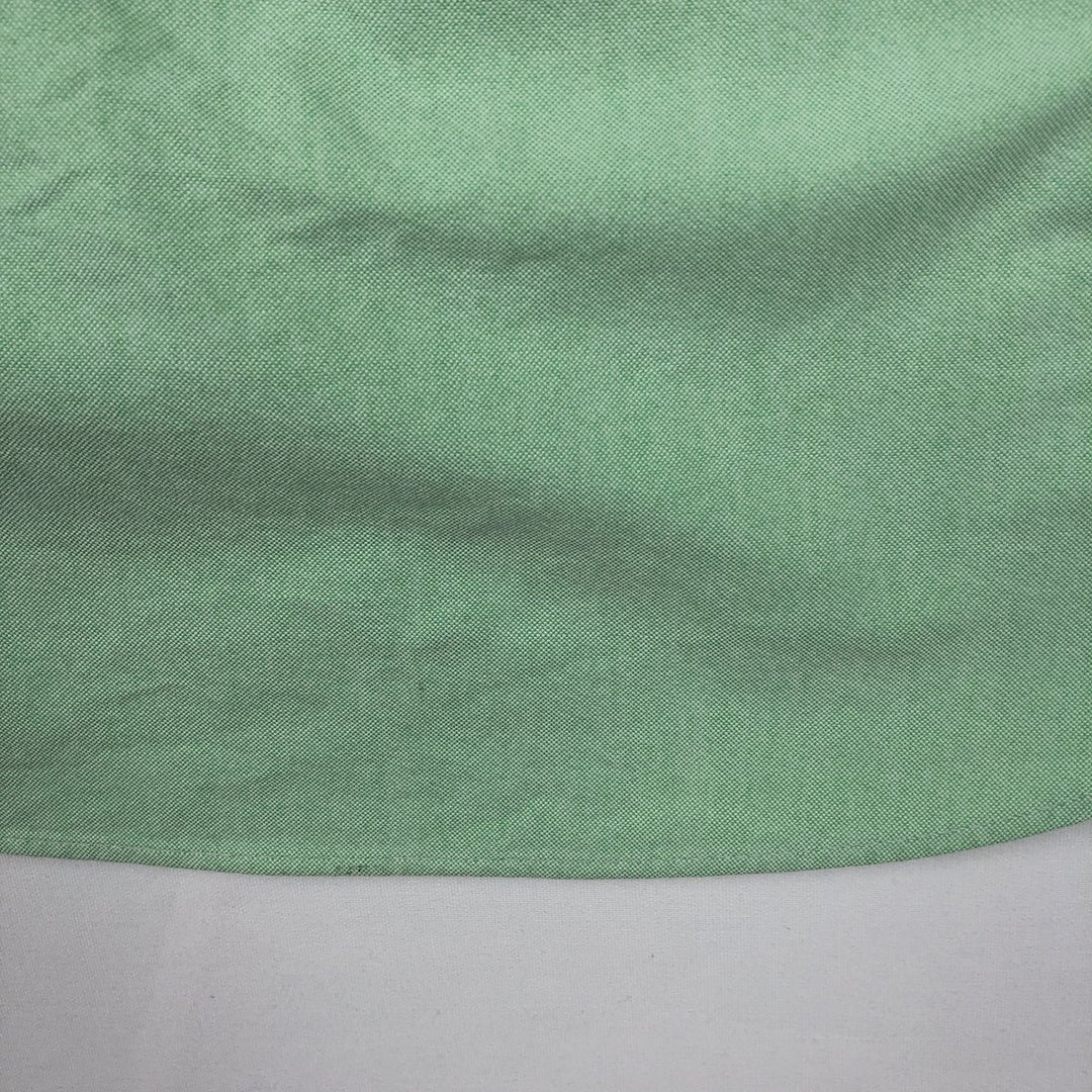 Ralph Lauren Classic Fit short sleeve button down shirt, men's size L cotton green type Vintage Second Hand