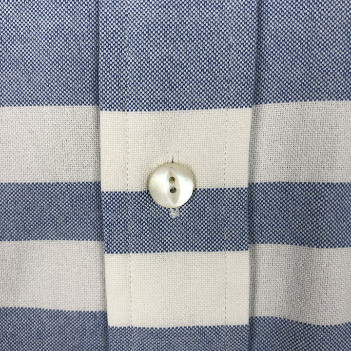 Ralph Lauren short sleeve button down shirt, men's size L cotton Blue type light blue Vintage Second Hand