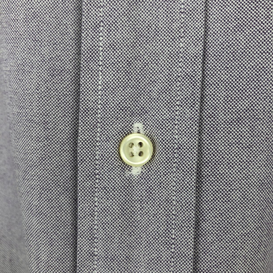 Ralph Lauren BLAKE short sleeve button down shirt, men's size M cotton purple type Vintage Second Hand
