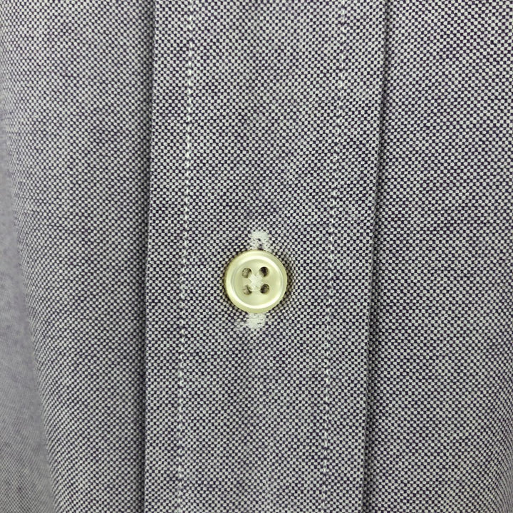 Ralph Lauren BLAKE short sleeve button down shirt, men's size M cotton purple type Vintage Second Hand