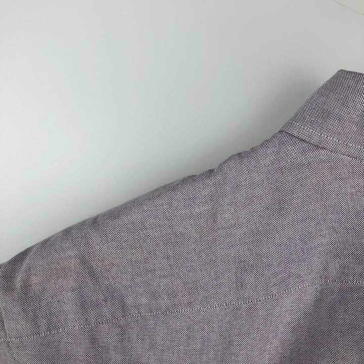Ralph Lauren BLAKE short sleeve button down shirt, men's size M cotton purple type Vintage Second Hand
