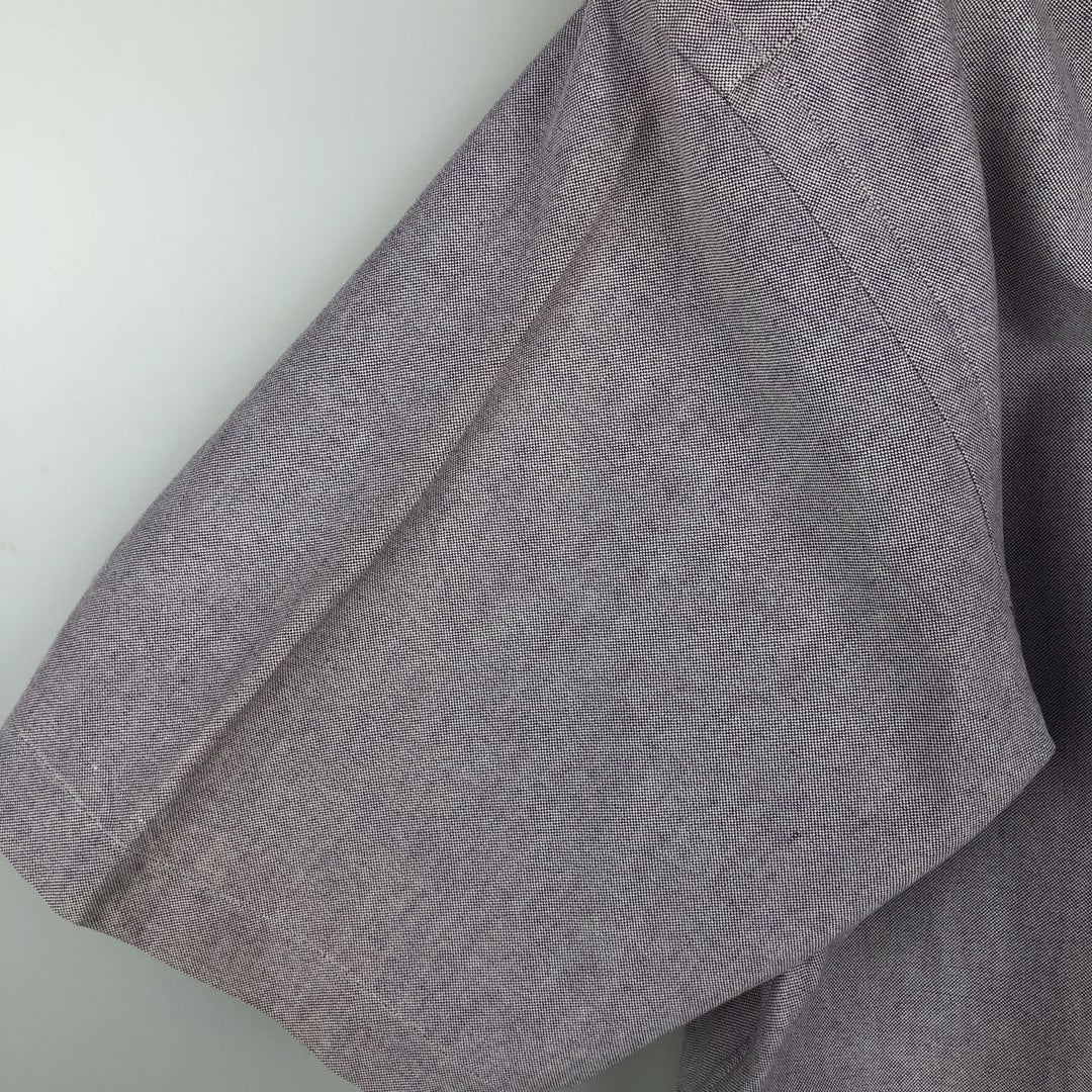 Ralph Lauren BLAKE short sleeve button down shirt, men's size M cotton purple type Vintage Second Hand