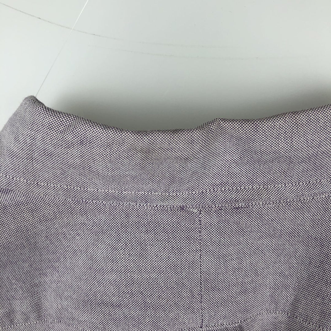 Ralph Lauren BLAKE short sleeve button down shirt, men's size M cotton purple type Vintage Second Hand