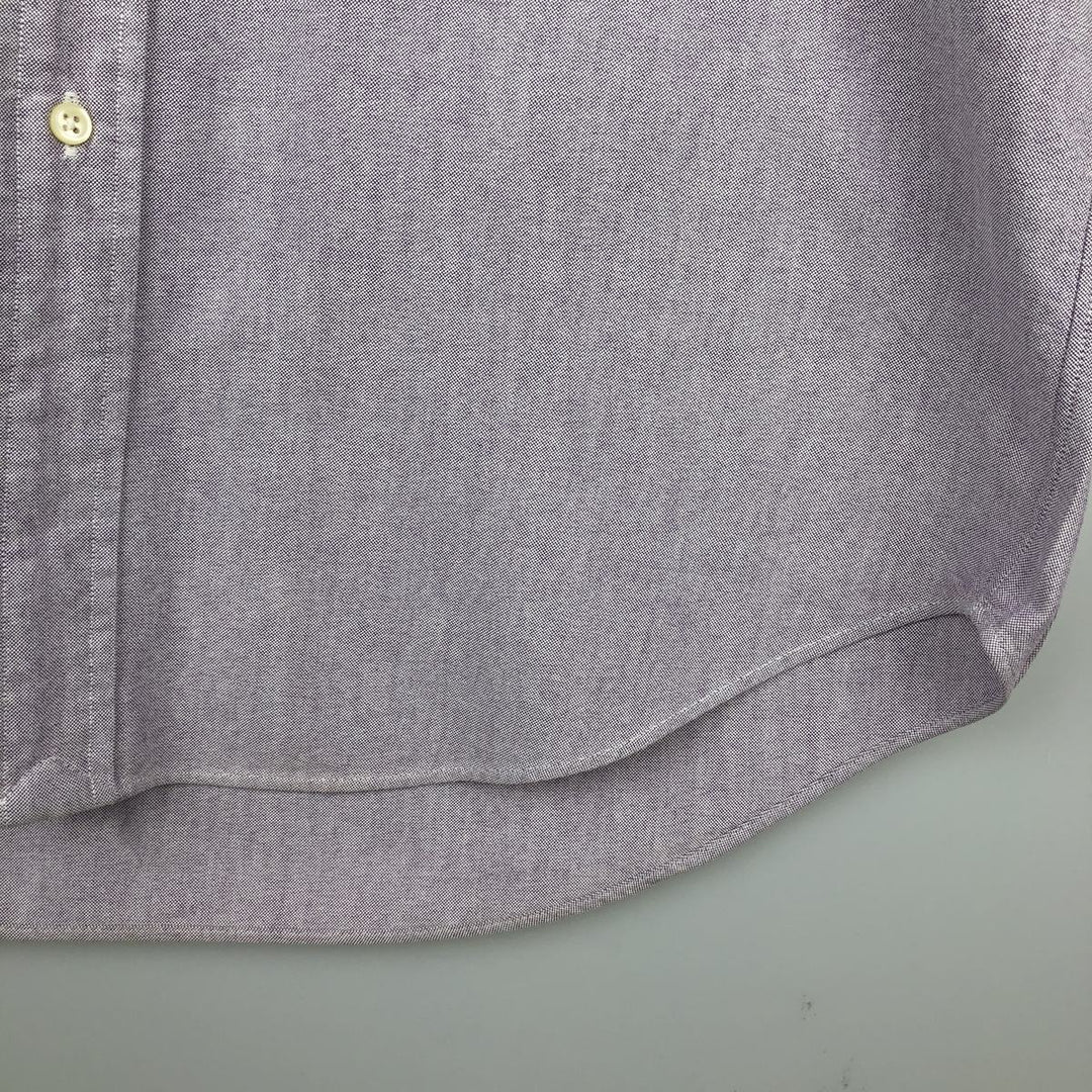 Ralph Lauren BLAKE short sleeve button down shirt, men's size M cotton purple type Vintage Second Hand