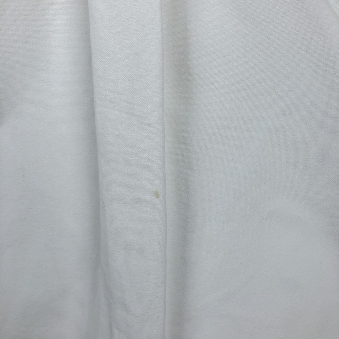 Ralph Lauren Classic Fit short sleeve button down shirt, men's size L cotton white type Vintage Second Hand