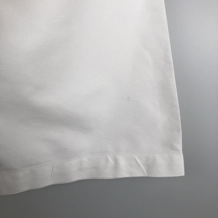 Ralph Lauren Classic Fit short sleeve button down shirt, men's size XL cotton white type Vintage Second Hand