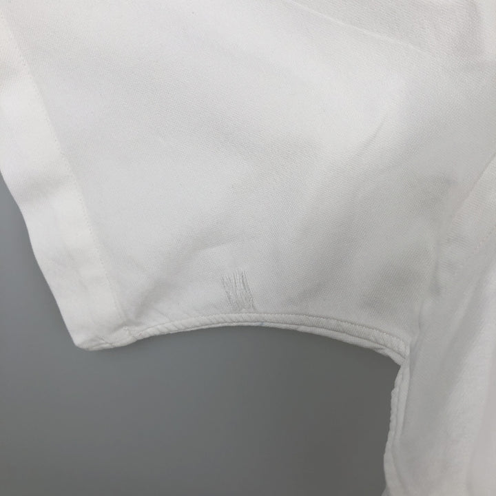 Ralph Lauren Classic Fit short sleeve button down shirt, men's size XL cotton white type Vintage Second Hand