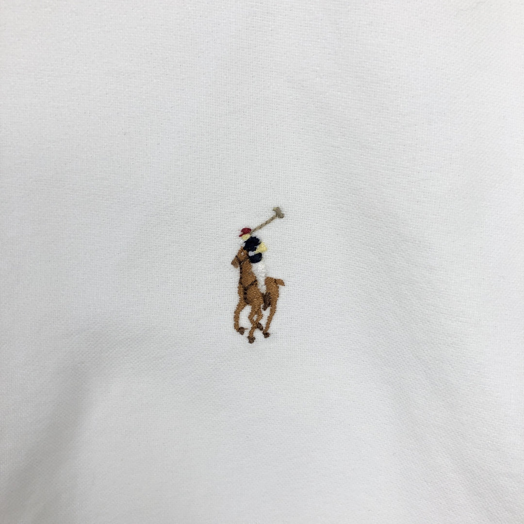 Ralph Lauren Classic Fit short sleeve button down shirt, men's size L cotton white type Vintage Second Hand