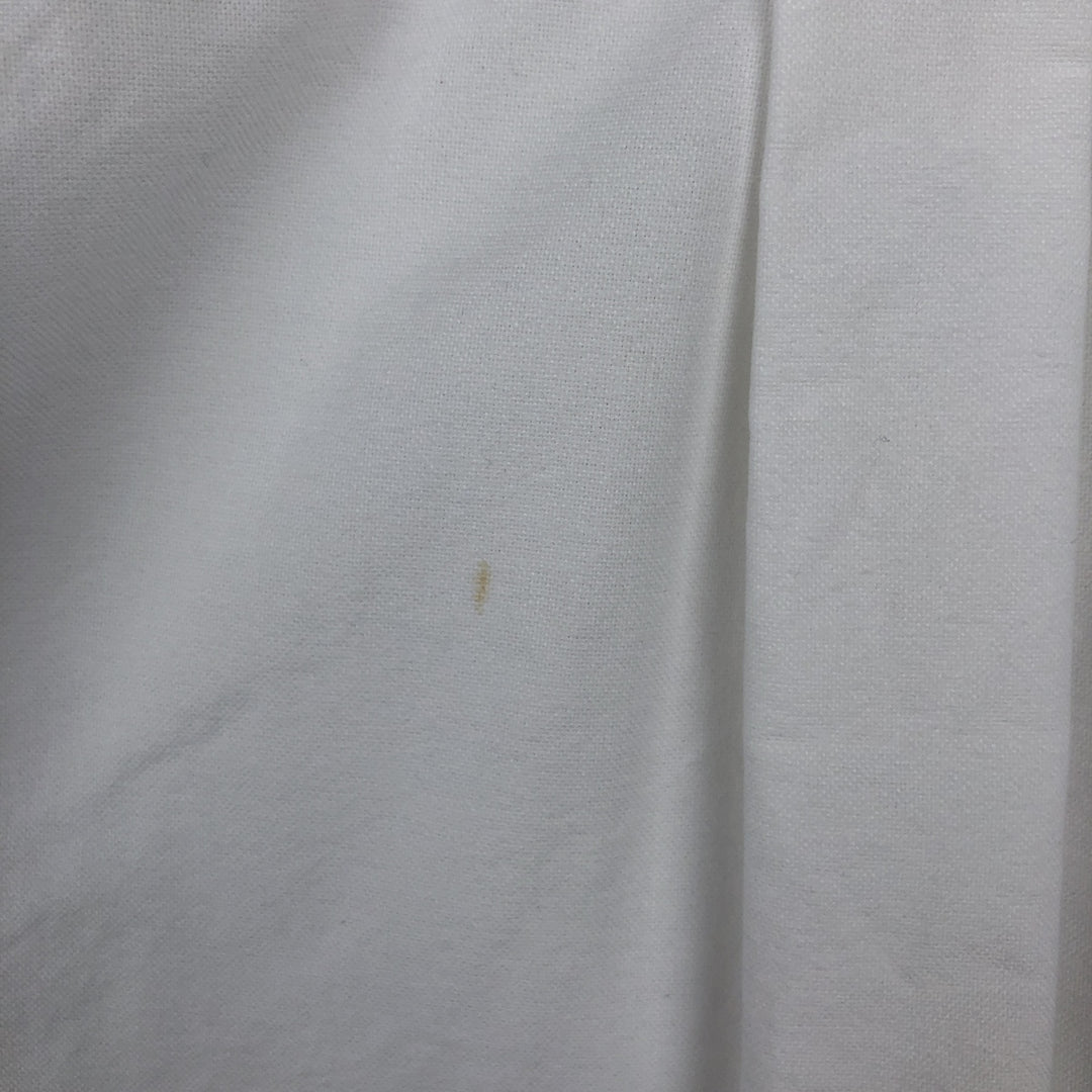Ralph Lauren Classic Fit short sleeve button down shirt, men's size L cotton white type Vintage Second Hand